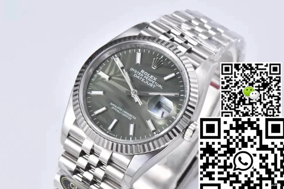 Rolex 36MM Datejust Stainless Factory Steel Clean M126234-0047 0406